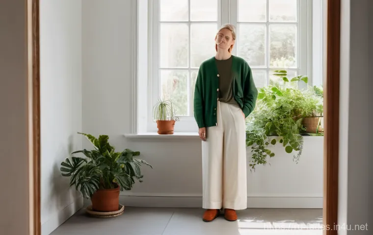 패션디자인과 패션매거진 - **Prompt:** A striking female model, in her mid-20s, with an intense and captivating gaze, poses in ...