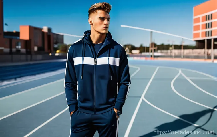 패션디자인과 스포츠웨어 - Here are three detailed image prompts in English, adhering to all your guidelines: