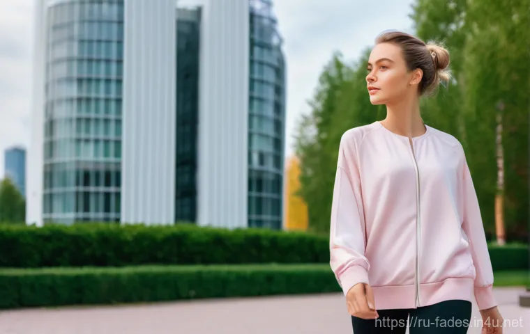 패션디자인과 스포츠웨어 - Image Prompt 1: Urban Sporty Chic**